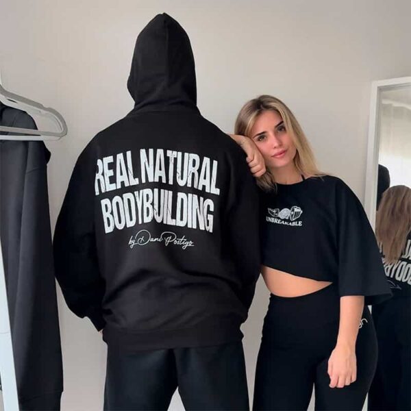 NEW Sudadera Real Natural Bodybuilding by Dani Postigo